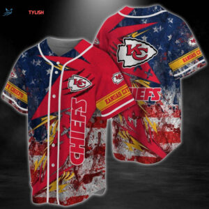 Kansas City Chiefs Baseball Jersey