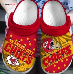 Kansas City Chiefs Crocband Clog Shoes Clogs