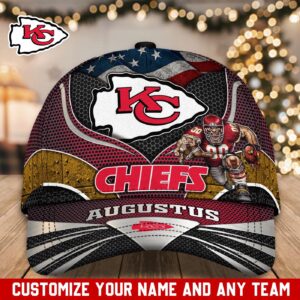 Kansas City Chiefs NFL Classic CAP Hats For Fans Custom