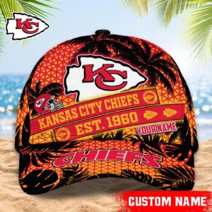 Kansas City Chiefs NFL Classic CAP Hats For Fans Custom