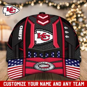 Kansas City Chiefs NFL Classic CAP Hats For Fans Custom