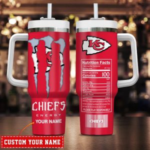 Kansas Ci Gift for Fans Chiefs NFL Energy Nu Gift for Fans Fac Gift for Fans Personalized S Gift for Fans  Gift for Fans 40Oz  Gift for Fans