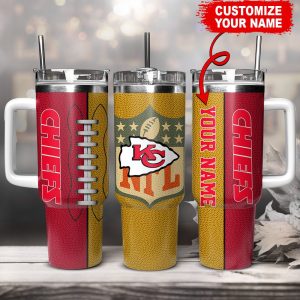 Kansas Ci Gift for Fans Chiefs NFL Foo Gift for Fans Cus Gift for Fans Name 40oz S Gift for Fans  Gift for Fans  Gift for Fans