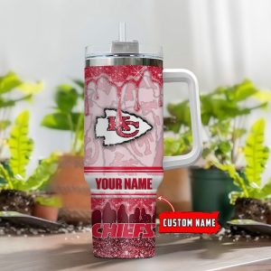 Kansas Ci Gift for Fans Chiefs NFL Gli Gift for Fans Cus Gift for Fans Name 40oz S Gift for Fans  Gift for Fans  Gift for Fans