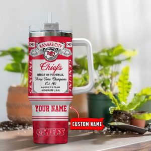 Kansas Ci Gift for Fans Chiefs NFL Kings Of Foo Gift for Fans Personalized S Gift for Fans  Gift for Fans 40oz  Gift for Fans
