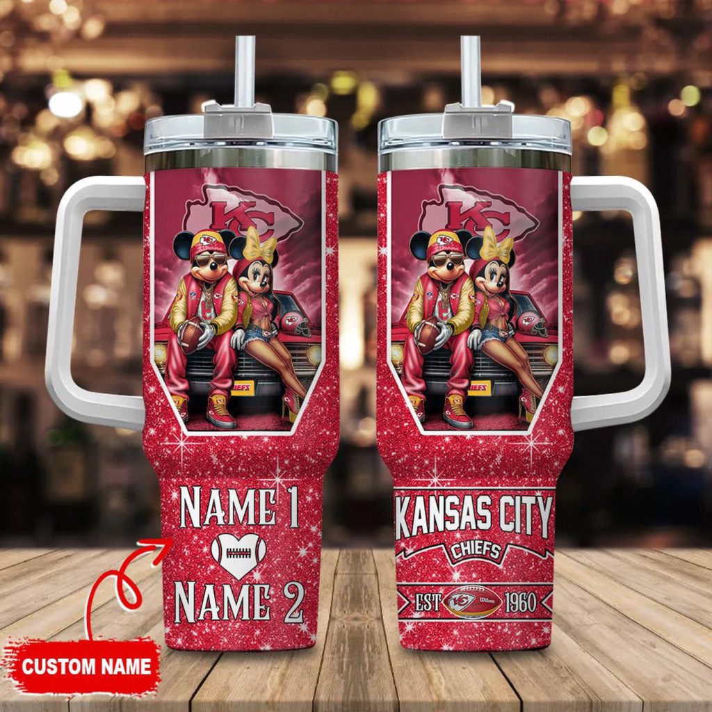 Kansas Ci Gift for Fans Chiefs NFL Mickey And Minnie Couple 40oz S Gift for Fans Gift for Fans Cus Gift for Fans Name Gift for Fans Kansas Ci Gift for Fans Chiefs NFL Mickey And Minnie Couple 40oz S Gift for Fans Gift for Fans Cus Gift for Fans Name Gift for Fans