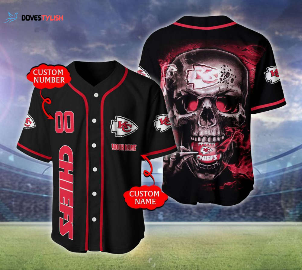 Kansas City Chiefs Personalized Baseball Jersey Kansas City Chiefs Personalized Baseball Jersey