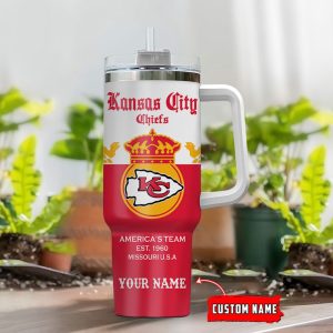 Kansas Ci Gift for Fans Chiefs Personalized NFL Corona Ex Gift for Fans 40oz S Gift for Fans  Gift for Fans  Gift for Fans
