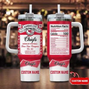 Kansas Ci Gift for Fans Chiefs Personalized NFL Nu Gift for Fans Fac Gift for Fans 40oz S Gift for Fans  Gift for Fans  Gift for Fans