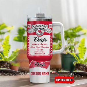 Kansas Ci Gift for Fans Chiefs Personalized NFL Nu Gift for Fans Fac Gift for Fans 40oz S Gift for Fans  Gift for Fans  Gift for Fans