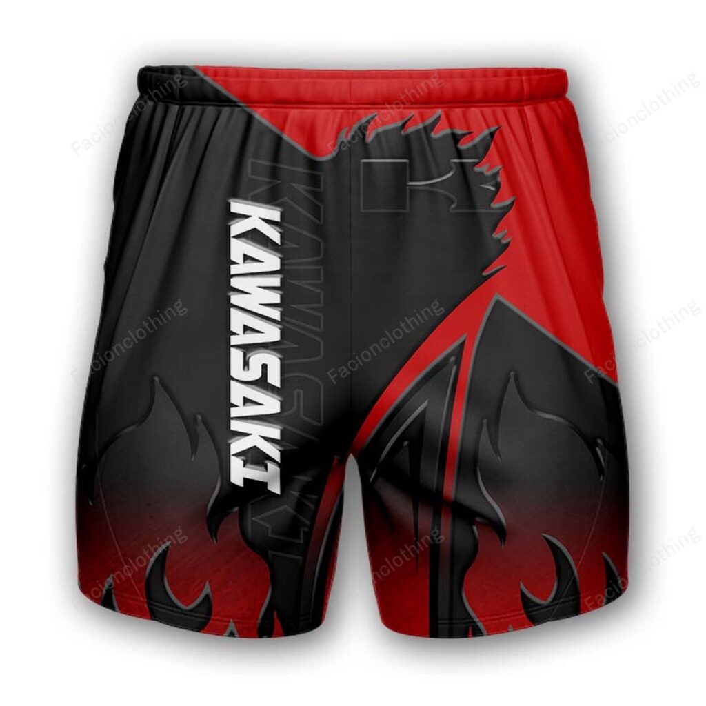 Kawasaki  Personalized Fashion Men Hawaiian Shorts Pant