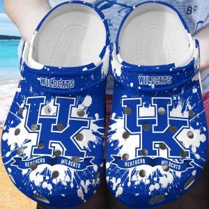 Kentucky Wildcats Clog Shoes, Water Shoes - Gift for Men Women Fans - Gift for Men Women Fans