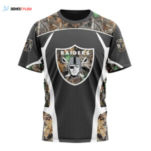 Las Vegas Raiders Camo Hunting Unisex T-Shirt For Fans Gifts 2025