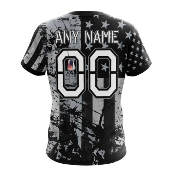 Las Vegas Raiders Classic Grunge American Flag Unisex T-Shirt For Fans Gifts 2025