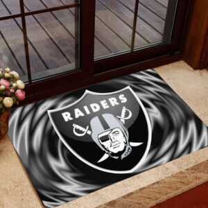 Las Vegas Raiders Doormat Home Decor 2025