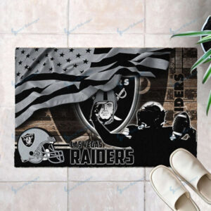 Las Vegas Raiders Doormat Home Decor 2025