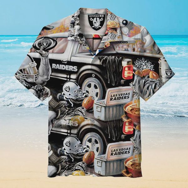 Las Vegas Raiders Funny Hawaiian Shirt Gift for Men Women Fans