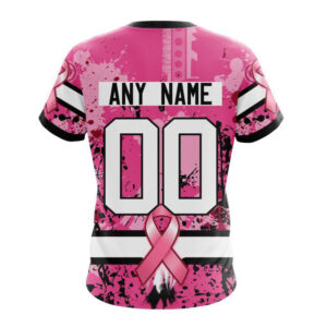 Las Vegas Raiders I Pink I Can! In October We Wear Pink Breast Cancer Unisex T-Shirt For Fans Gifts 2025