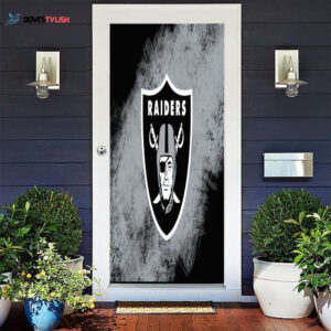 Las Vegas Raiders Logo Unisex Gift Tee 2025 Gift For Fan 3D Full Printing Door Cover