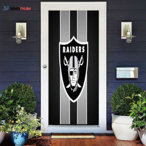 Las Vegas Raiders Logo Unisex Gift Tee 2025 Gift For Fan 3D Full Printing Door Cover