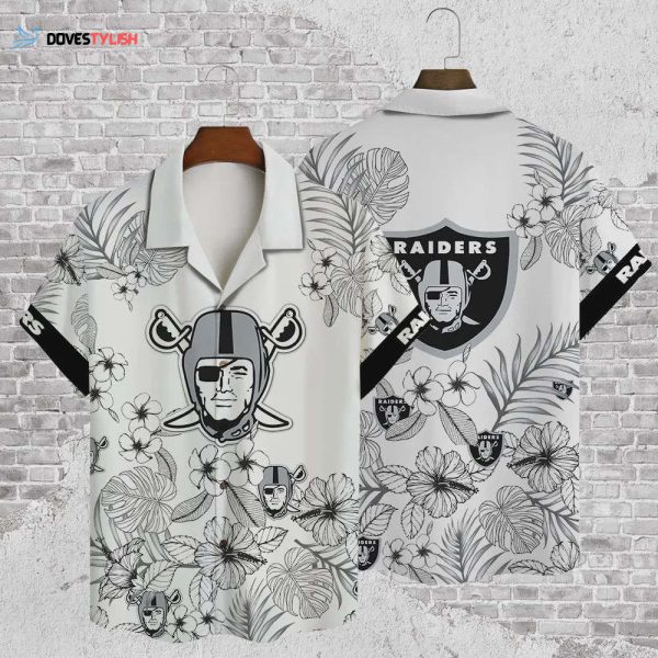 Las Vegas Raiders – National Football League 2023 AOP Hawaiian Shirt Gift for Men Women Fans Unisex Gift Tee 2024