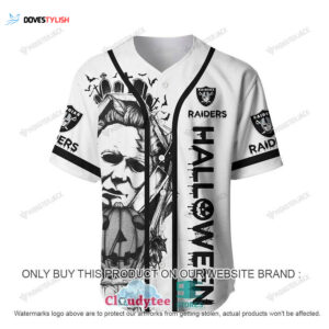 Las Vegas Raiders Personalized Baseball Jersey