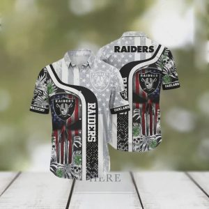 Las Vegas Raiders Skull Halloween Hawaiian Shirt Gift for Men Women Fans