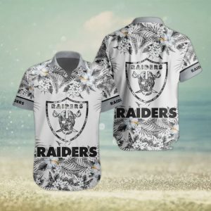Las Vegas Raiders Special Floral Tropical Team Hawaiian Shirt Gift for Men Women Fans