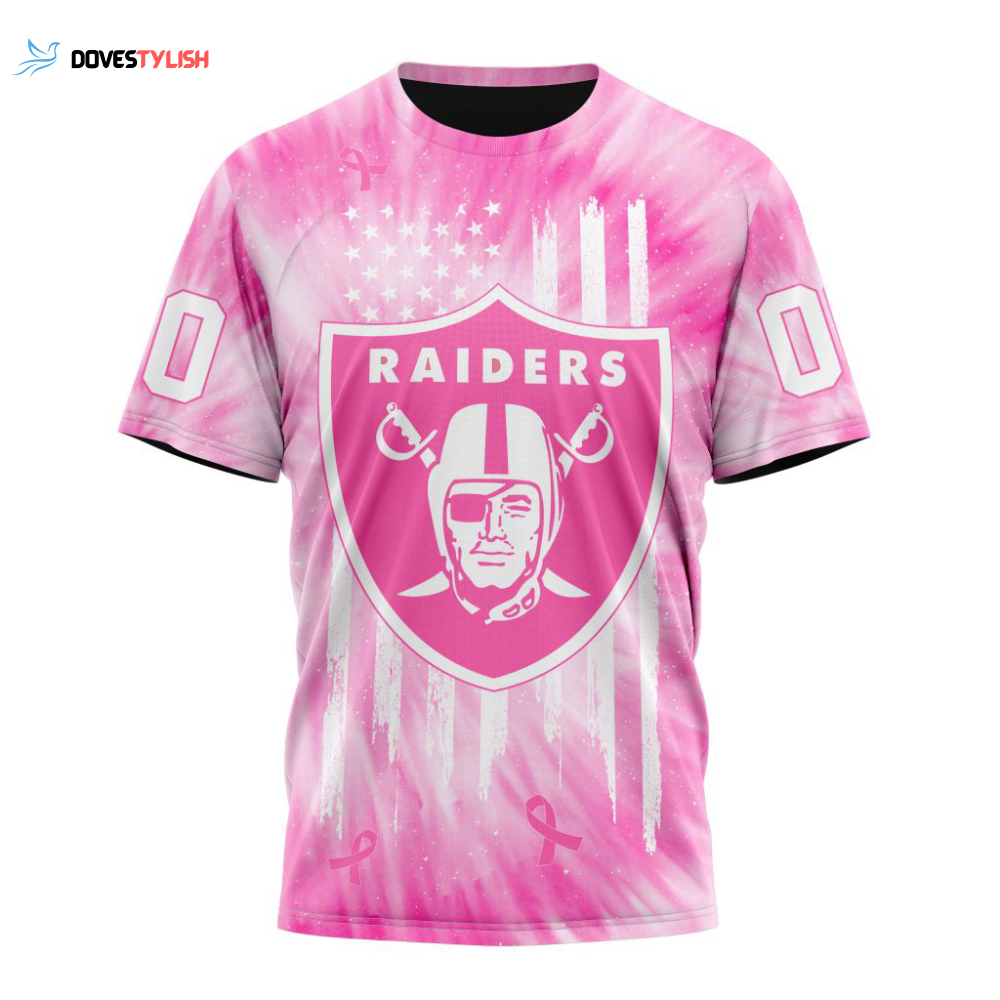 Las Vegas Raiders Special Pink Tie-Dye Unisex T-Shirt For Fans Gifts 2025 Las Vegas Raiders Special Pink Tie-Dye Unisex T-Shirt For Fans Gifts 2025
