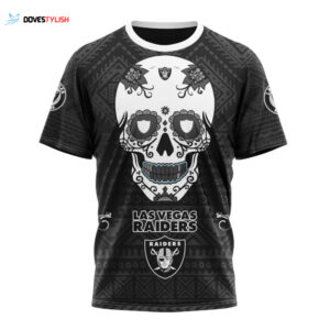 Las Vegas Raiders Specialized Kits For Dia De Muertos Unisex T-Shirt For Fans Gifts 2025