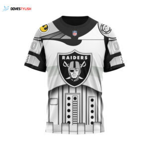 Las Vegas Raiders Specialized Star Wars May The 4th Be With You Unisex T-Shirt For Fans Gifts 2025