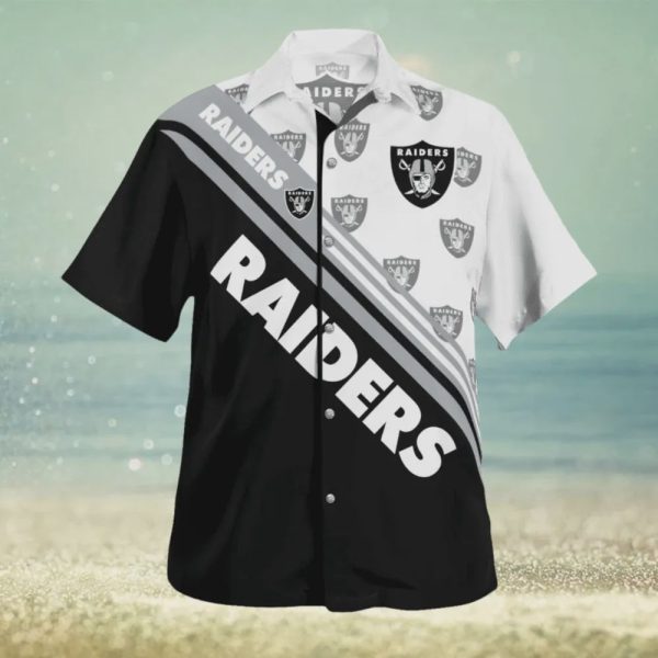 Las Vegas Raiders Standard Paradise Palm Hawaiian Shirt Gift for Men Women Fans