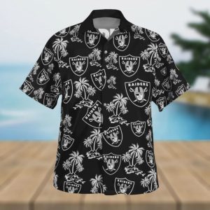 Las Vegas Raiders Tropical 3D Hawaiian Shirt Gift for Men Women Fans