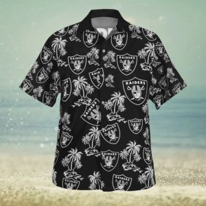 Las Vegas Raiders Tropical 3D Hawaiian Shirt Gift for Men Women Fans