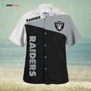 Las Vegas Raiders Vintage 3D Hawaiian Shirt Gift for Men Women Fans
