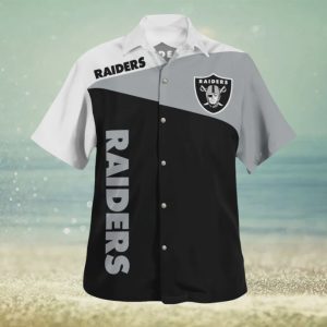 Las Vegas Raiders Vintage 3D Hawaiian Shirt Gift for Men Women Fans