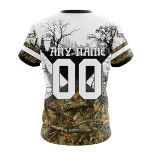 Las Vegas Raiders With Deer Skull And Forest Pattern For Go Hunting Unisex T-Shirt For Fans Gifts 2025