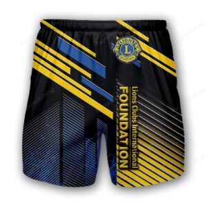 Lions Clubs International Personalized Fashion Men Hawaiian Shorts Pant