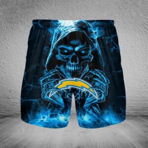 Los Angeles Chargers NFL Personalized Men Hawaiian Shorts Pant For Fan
