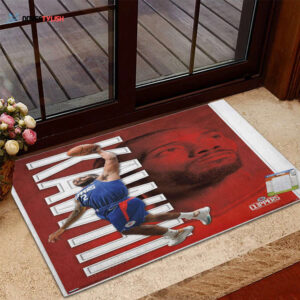Los Angeles Clippers Kawhi Leonard Foldable Doormat Indoor Outdoor Welcome Mat Home Decor
