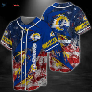 Los Angeles Rams Baseball Jersey