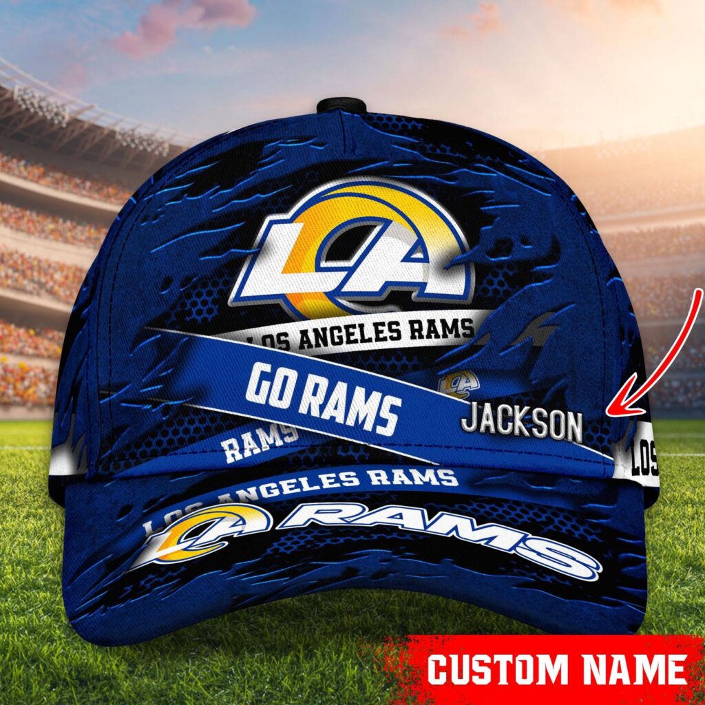 Los Angeles Rams NFL Classic CAP Hats For Fans Custom Los Angeles Rams NFL Classic CAP Hats For Fans Custom