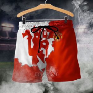 Manchester United Personalized Fashion Men Hawaiian Shorts Pant