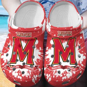 Maryland Terrapins Clog Shoes, Water Shoes - Gift for Men Women Fans - Gift for Men Women Fans