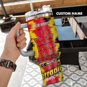 Maryland Terrapins Stanley Tumbler – Gift for Fan Men Women