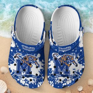 Memphis Tigers Clog Shoes, Water Shoes – Gift for Men Women Fans – Gift for Men Women Fans