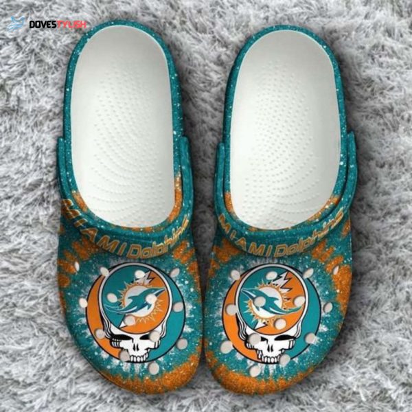 Miami Dolphins Grateful Dead Clogs Classic Clogs Shoes