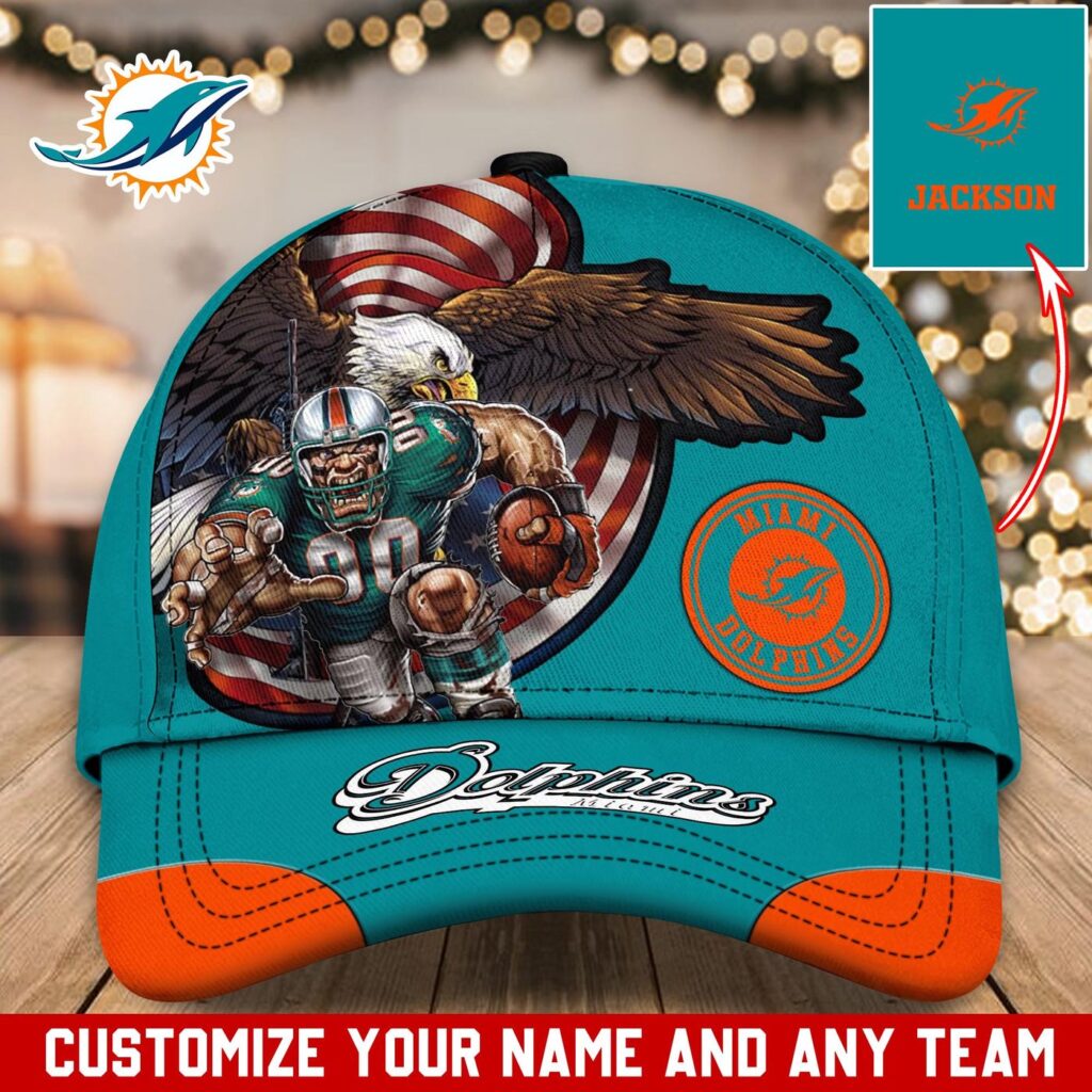 Miami Dolphins NFL Classic CAP Hats For Fans Custom