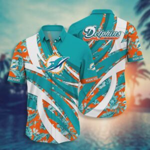 Miami Dolphins NFL Style 2025 Hawaiian Shirt