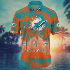 Miami Dolphins NFL Style Hot Trending 3D Hawaiian Shirt